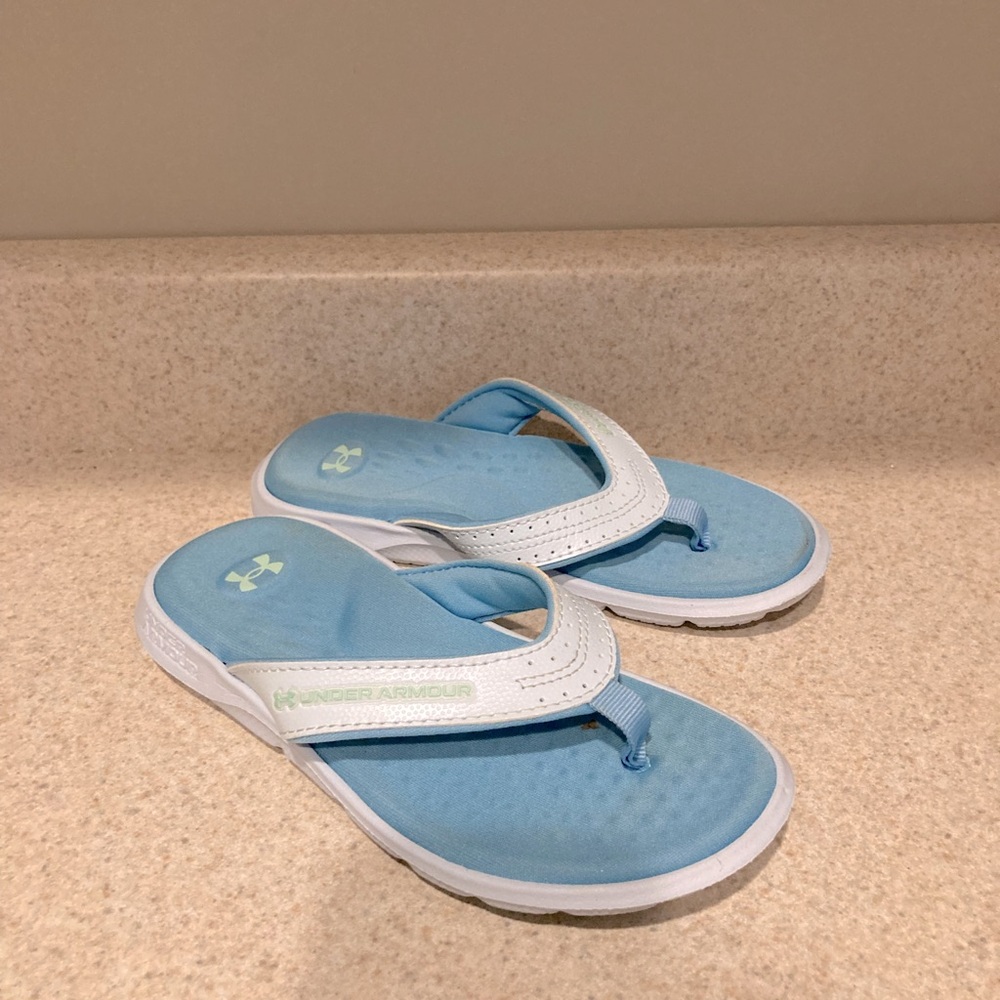 Girls Little Girl UnderArmor Flip Flops